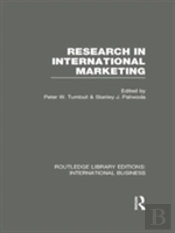 Research In International Marketing (Rle International Business)