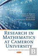 Research In Mathematics At Cameron University