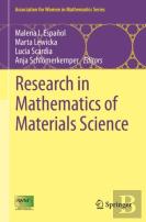 Research In Mathematics Of Materials Science
