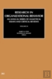Research In Organizational Behavior
