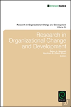 Bertrand.pt - Research In Organizational Change And Development