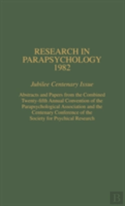 Bertrand.pt - Research In Parapsychology 1982