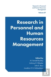 Research In Personnel And Human Resources Management