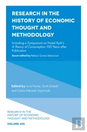 Research In The History Of Economic Thought And Methodology