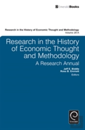 Research In The History Of Economic Thought And Methodology