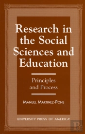 Research In The Social Sciences And Education
