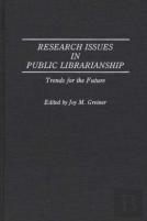 Research Issues In Public Librarianship
