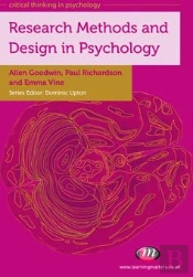 Research Methods And Design In Psychology