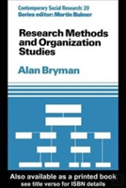 Bertrand.pt - Research Methods And Organization Studies