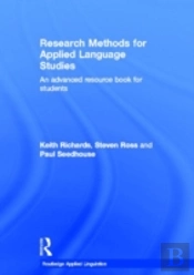 Research Methods For Applied Language Studies