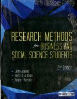Research Methods For Business And Social Science Students