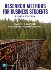 Research Methods For Business Students