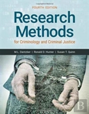 Research Methods For Criminology And Criminal Justice