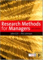 Research Methods For Managers