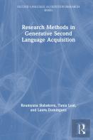 Research Methods In Generative Second Language Acquisition