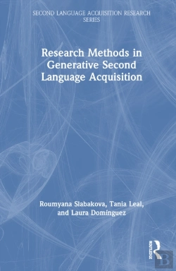 Bertrand.pt - Research Methods In Generative Second Language Acquisition