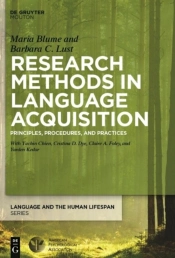 Research Methods In Language Acquisition