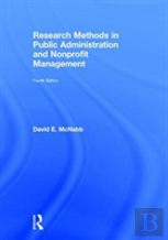Research Methods In Public Administration And Nonprofit Management