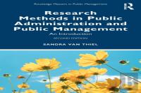Research Methods In Public Administration And Public Management