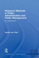 Research Methods In Public Administration And Public Management