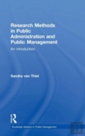 Research Methods In Public Administration And Public Management