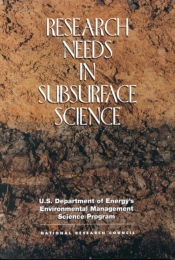 Research Needs In Subsurface Science