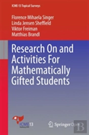 Research On And Activities For Mathematically Gifted Students