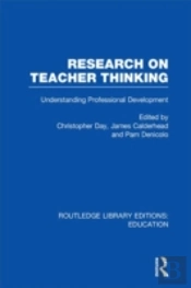 Research On Teacher Thinking (Rle Edu N)