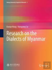 Research On The Dialects Of Myanmar