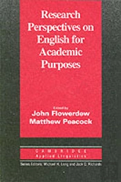 Research Perspectives On English For Academic Purposes