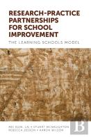 Research-Practice Partnerships For School Improvement
