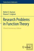 Research Problems In Function Theory