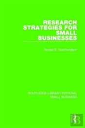 Research Strategies For Small Businesses