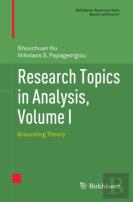 Research Topics In Analysis, Volume I