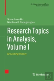 Research Topics In Analysis, Volume I