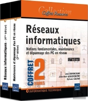 Reseaux Informatiques - Coffret De 2 Livres : Notions Fondamentales, Maintenance Et Depannage Des Pc