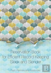 Reservation Book For Efficient Record Keeping - Sleek And Slender