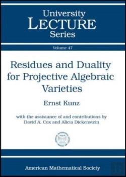 Bertrand.pt - Residues And Duality For Projective Algebraic Varieties