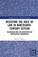 Resisting The Rule Of Law In Nineteenth-Century Ceylon