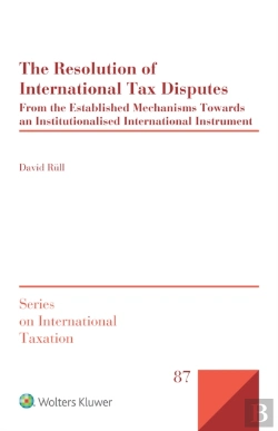 Bertrand.pt - Resolution Of International Tax Disputes