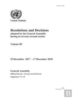 Bertrand.pt - Resolutions And Decisions Adopted By The General Assembly During Its Seventy-Second Session