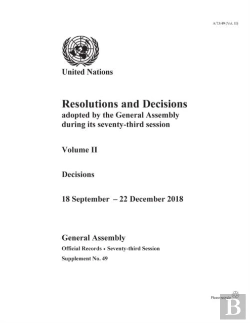 Bertrand.pt - Resolutions And Decisions Adopted By The General Assembly During Its Seventy-Third Session