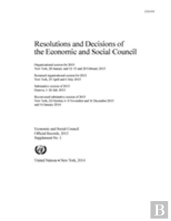 Bertrand.pt - Resolutions And Decisions Of The Economic And Social Council