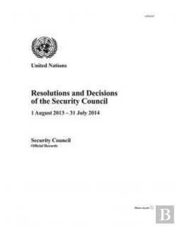 Bertrand.pt - Resolutions And Decisions Of The Security Council 2013-2014