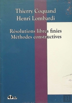 Bertrand.pt - Resolutions Libres Finies - Methodes Constructives