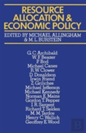 Resource Allocation And Economic Policy