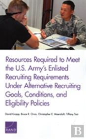 Resources Required To Meet The U.S. Army'S Enlisted Recruiting Requirements Under Alternative Recruiting Goals, Conditions, And Eligibility Policies