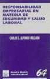 Responsabilidad Empresarial En Materia De Seguridad Y Salud Laboral