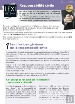 Bertrand.pt - Responsabilite Civile 2eme Edition