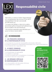 Responsabilite Civile